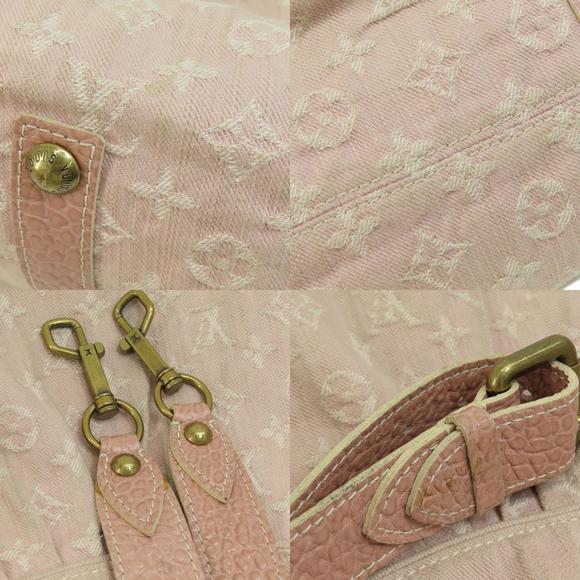 Louis Vuitton Neocabby MM Rose Handbag Monogram Denim - Picture 7 of 9